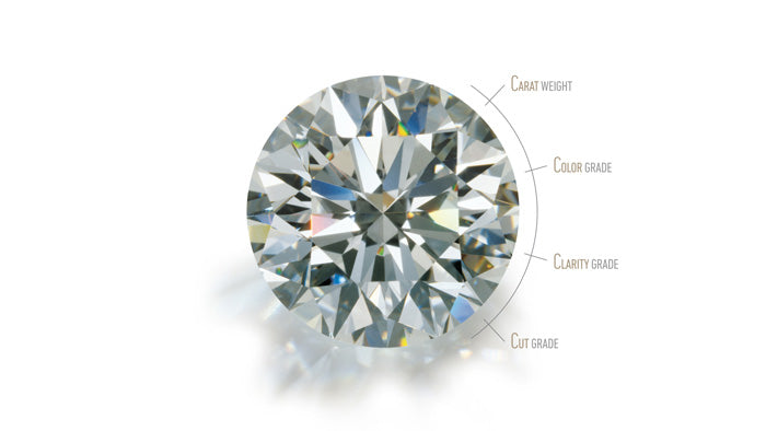 Genuine Diamond Engagement Ring