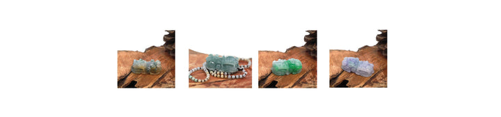 Natural Jade Dragon & PiXiu Pendants Necklaces, Baikalla Jewelry, Real Jade Jewelry, Baikalla.com