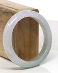 Baikalla Lavender Jadeite Jade Bangle Bracelet (55.5 mm)