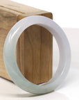 Baikalla Lavender Jadeite Jade Bangle Bracelet (55.5 mm)