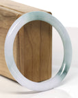 Baikalla Natural Jadeite Jade Bangle Bracelet (58 mm)