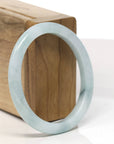 Baikalla Natural Jadeite Jade Bangle Bracelet (56.2 mm)