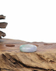 Natural Burmese Lavender Jadeite Jade Band Ring
