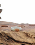 Natural Burmese Jadeite Jade Band Ring
