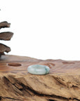 Natural Burmese Green Jadeite Jade Band Ring
