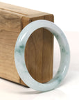 Baikalla Natural Blue Green Jadeite Jade Bangle Bracelet (53.45 mm)