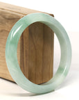 Baikalla Natural Green Jadeite Jade Bangle Bracelet (59.4 mm)