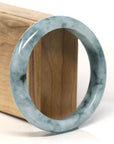 Baikalla Natural Green Jadeite Jade Bangle Bracelet (59.7 mm)