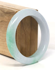 Baikalla High-end Natural Green Jadeite Jade Bangle Bracelet (56.2 mm)