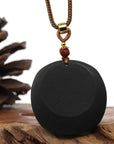 Baikalla Jewelry Jade Buddha Pendant Copy of Copy of Baikalla™ "Happy Buddha" Genuine Black Jade Pendant Necklace With Adjustable String