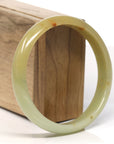 Baikalla Natural Yellow Jadeite Jade Bangle ( 63.3 mm )