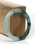 Natural Burmese High end Ice Green Jadeite Jade Bangle Bracelet (51.4 mm)