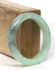 Baikalla High end Ice Green Natural Jadeite Jade Bangle ( 53.3 mm )