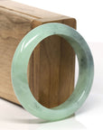 Baikalla High end Ice Green Natural Jadeite Jade Bangle ( 53.3 mm )
