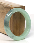 Baikalla High end Ice Green Natural Jadeite Jade Bangle ( 53.3 mm )