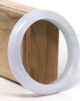 Baikalla Natural Lavender Jadeite Jade Bangle ( 59.1 mm )