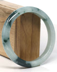 Burmese Ice blue green Jadeite Jade Bangle Bracelet (63 mm) T753
