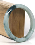 Burmese Ice blue green Jadeite Jade Bangle Bracelet (63 mm) T753