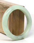 Baikalla Ice Green Natural Jadeite Jade Bangle ( 57.5 mm )
