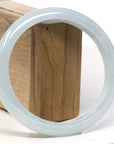 Baikalla Light Ice Green Natural Jadeite Jade Bangle ( 66.5 mm )