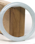 Baikalla Light Ice Green Natural Jadeite Jade Bangle ( 66.5 mm )