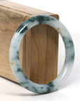 Natural Burmese Blue Green Jadeite Jade Bangle Bracelet (55.2 mm)