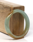 Baikalla Natural High end Icy Yellow Jadeite Jade Bangle ( 52 mm )