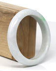 Genuine Burmese Green Jadeite Jade Bangle Bracelet (58.6 mm)