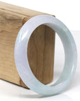 Genuine Lavender Jadeite Jade Bangle Bracelet (58.4mm)