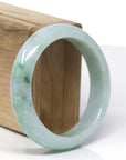 Baikalla Natural Green Jade Jadeite Bangle Bracelet (56.85mm )