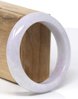 Baikalla Natural Light Lavender W/ Sajin Jadeite Jade Bracelet Bangle (58.23mm)