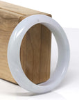 Baikalla Natural Light Lavender Jadeite Jade Bangle Bracelet (58.47mm)