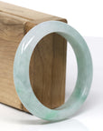 Baikalla Natural Apple-Green Jadeite Jade Bangle (55.47mm)
