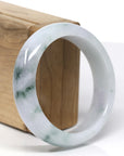 Baikalla Classic Real Jade Jadeite Bangle Bracelet ( 57.5 mm )
