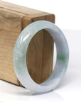 Baikalla "Classic Bangle" Green Natural Burmese Jadeite Jade Bangle (52.63mm)