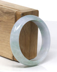 Baikalla "Classic Bangle" Green Natural Burmese Jadeite Jade Bangle (52.63mm)
