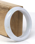 Baikalla™ "Classic Bangle" Genuine Burmese Jadeite Jade Bangle Bracelet (57.4mm)