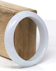 Baikalla™ "Classic Bangle" Genuine Burmese Jadeite Jade Bangle Bracelet (57.4mm)