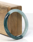 Baikalla Natural Jadeite Jade Bangle Bracelet (54.2 mm)