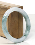 Baikalla Natural Jadeite Jade Bangle Bracelet (56.5 mm)