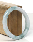 Baikalla Natural Jadeite Jade Bangle Bracelet (56.5 mm)