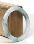 Baikalla Natural Jadeite Jade Bangle Bracelet (56.5 mm)