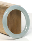 Baikalla Natural Jadeite Jade Bangle Bracelet (55.3 mm)