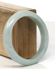 Baikalla Natural Jadeite Jade Bangle Bracelet (57.3 mm)