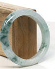 Baikalla Natural Jadeite Jade Bangle Bracelet (58.2 mm)