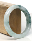 Baikalla Natural Jadeite Jade Bangle Bracelet (58.2 mm)
