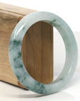 Baikalla Natural Jadeite Jade Bangle Bracelet (58.2 mm)