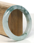 Baikalla Natural Jadeite Jade Bangle Bracelet (58.2 mm)