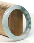 Baikalla Natural Jadeite Jade Bangle Bracelet (58.2 mm)