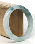 Baikalla Natural Jadeite Jade Bangle Bracelet (58.2 mm)